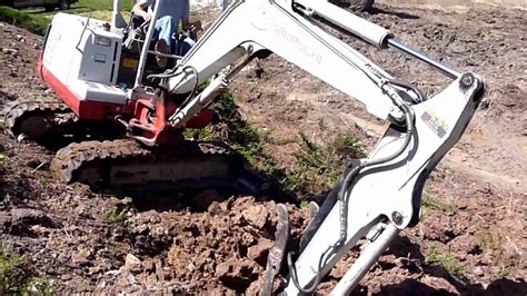 mini excavator steep slope|mini digger steep slope.